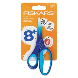 Fiskars® Big Kids Ombre Left-handed Scissors, Blue (6 in.)