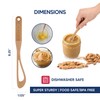 HIC Kitchen No-Mess Natural Nut Butter Mixer, BPA Free, For