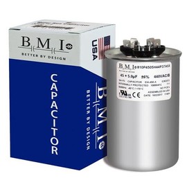 Lennox 100335-12 - 45 + 5 uf MFD 440 Volt VAC USA Made Replacement Round Dual Run Capacitor