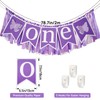 jijAcraft One High Chair Banner 1st Birthday, Purple High Chair