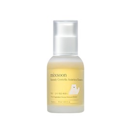 mixsoon Soondy Centella Asiatica Essence, Hydrating, Soothing CICA Essence for Sensitive, Dry, Irritated Skin, Fast-Absorbing Formula, High Concentration, Barrier Strengthening (30ml)
