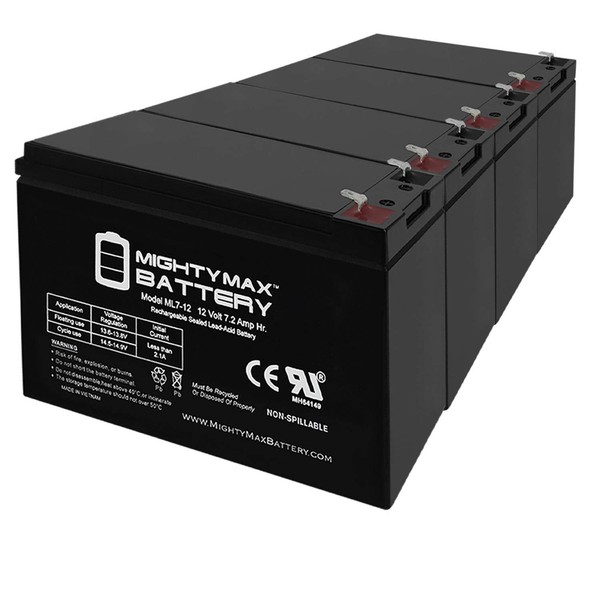 Mighty Max Battery 12V 7AH Replaces hr9-12 gp1270 sla1075 gp1270f2