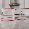 Sterilite 4 Pack Food Storage Container, Ultra-Seal Airtight Snapware with