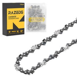 Carbide Chainsaw Chain 14 Inch, 3/8" LP Pitch, .050" Gauge, 50 Drive Links, Fits Stihl MS194T, MS193T, MS192T, Remington, McCulloch - 36130050050, S50 (1 Chain)