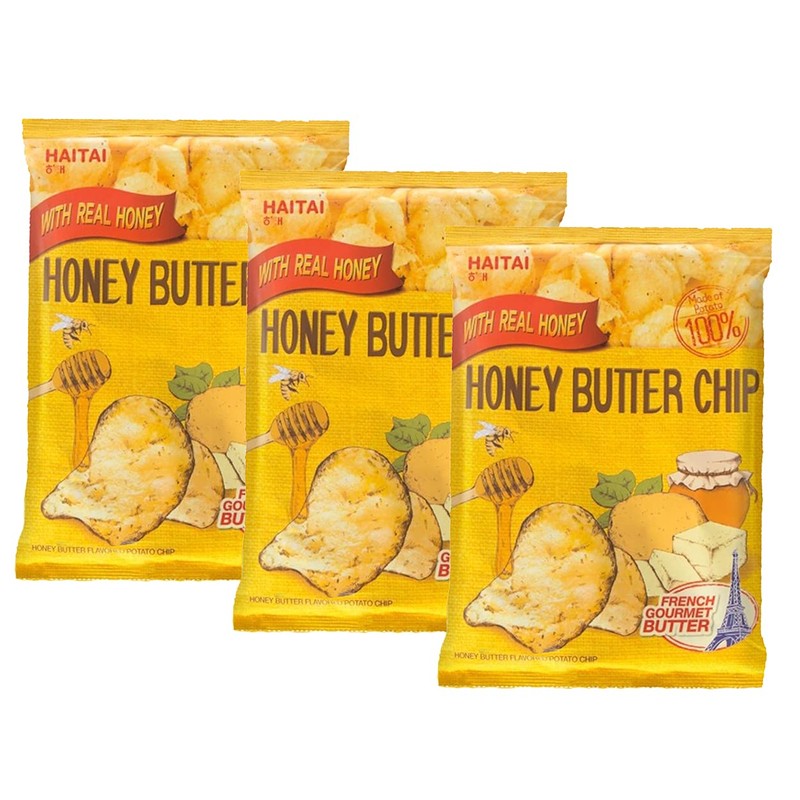 Haitai Honey Butter Chip BIG SIZE (120g X 3) /