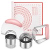 Pastry Cutter, Biscuit Cutter, Dough Scraper, Silicone Baking Mats, Stainless