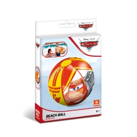 Mondo Toys - CARS Beach Ball - Strandball, aufblasbar 50 cm, verziert in den Farben - 16361