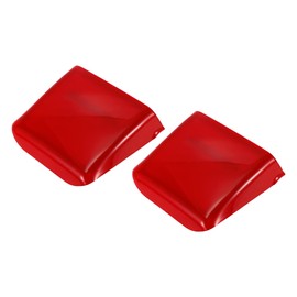 REPAIROCK 1 Set Tail Light Lamp Side Cover Trim for Jeep Wrangler JL JLU 2018-2024 for Jeep Gladiator JT 2020-2024 Rear Taillights Side Lamp Decor Trim Cover Exterior ABS Red