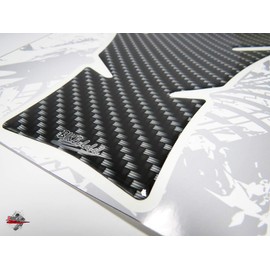 BIKE-label Tank Pad Carbon Look Black Compatible with Triumph 502983