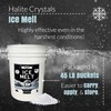 Home and Country USA Halite Crystals Ice Melt Effective to