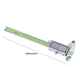 Fafeicy 150 mm Digital Caliper with LED Display, High Strength Electronic Ruler Stainless Steel Accuracy 0.01 mm, for DIY Measurements (150 mm)