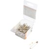 Singer Assorted Brass and Nickle Plated Safety Pins Value Pack,