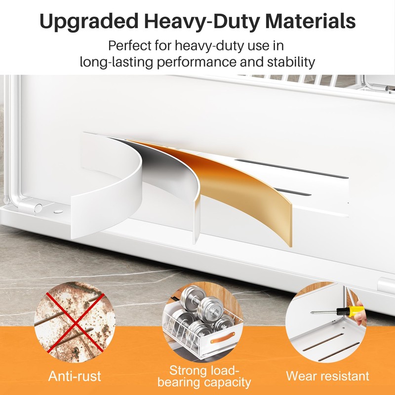 Pull out Cabinet Organizer Fixed with Adhesive Nano Film,Heavy Duty