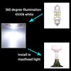 31mm Marine LED Festoon Bulbs for Navigation, Boat Anchor &