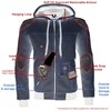 Milwaukee Leather Men's CE Approved Armored Hoodie with Reinforced Fibers