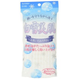 sanfaburesu White 雪美 Skin for skin and body towel
