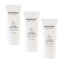 EM 미라클타임 UV 썬 프로텍트 3개/자외선차단제/이엠선크림/기능성화장품/초강력/순한썬크림/이엠화장품/ EM Miracle Time UV Sun Protect 3 Pieces/Sunscreen/EM Sun Cream/Functional Cosmetics/Super Strong/Gentle Sun Cream/EM Cosmetics