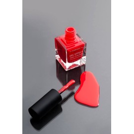 KORRES Sweet Almond Nail Colour - 19 Watermelon Vegan Nail Polish with Gel Effect 11 ml