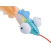 Petface Catkins Rainbow Fish Super Teaser Cat Toy