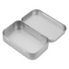 JOIKIT 20Pcs Rectangular Metal Empty Hinged Tins, 9.5 x 6