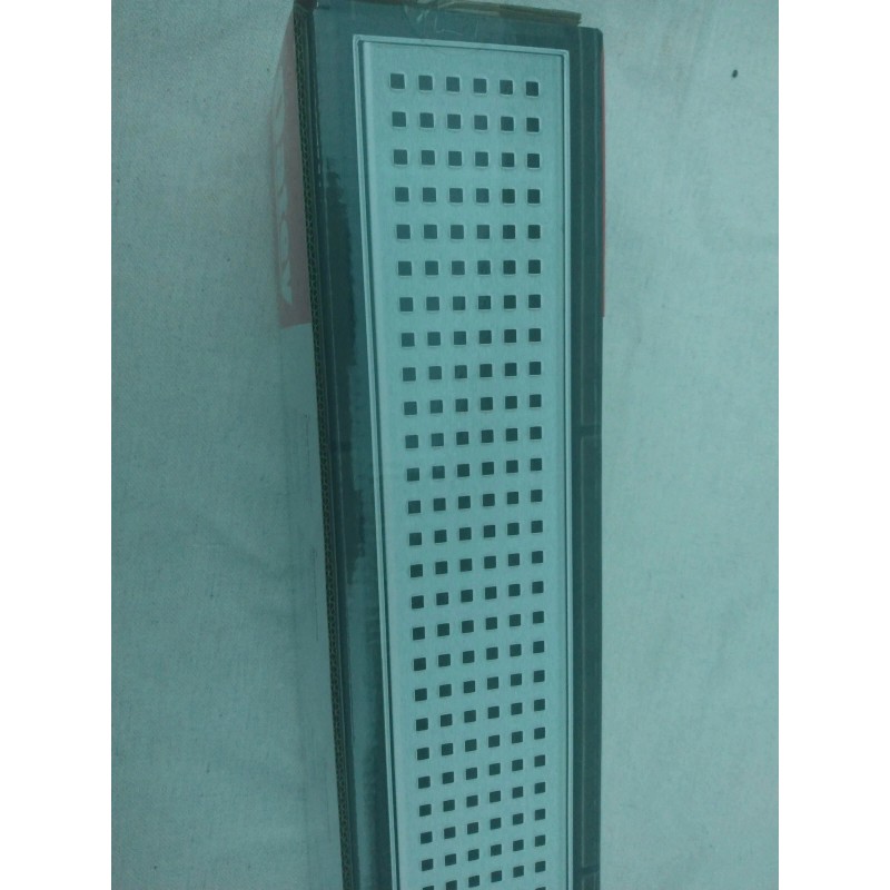 Oatey Designline 36”Stainless Steel Linear Shower Drain w/Square Pattern