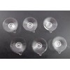 6 Pcs.Clear Suction Cups for Beltronics, Escort and Cobra Radar