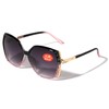 V.W.E. Women Oversized Rhinestones BIFOCAL Reading Sunglasses - Outdoor Reader