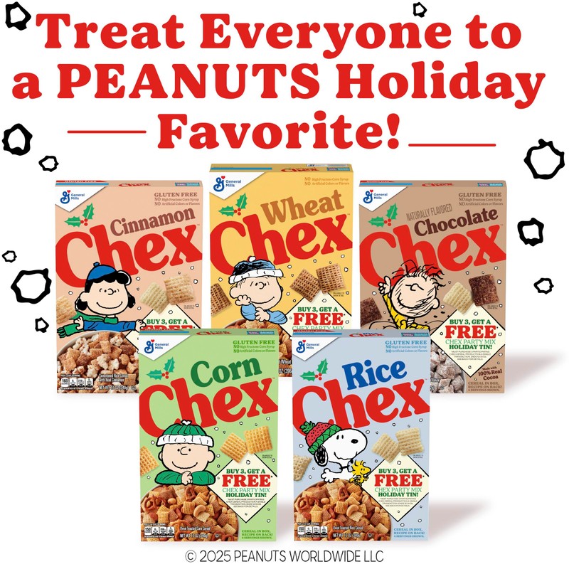 Rice Chex Gluten Free Breakfast Cereal, Homemade Chex Mix Ingredient,