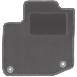 Wielganizator Car Mat - Fits Honda Civic IX Hatchback 2012- - Velour - Car Accessories - Practical Floor Mat Car - 1 Piece - Graphite