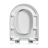 Small Soft Close Toilet Seat U Shaped D Shape Bowl