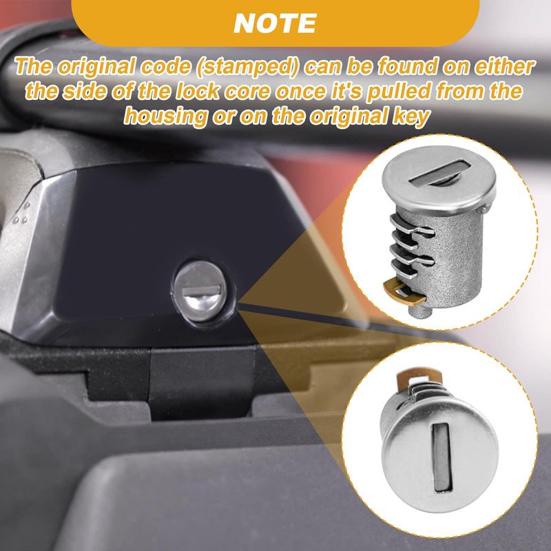 A136 SKS roof rack key,Yakima Replacement Key,Replacement Keys for Yakima