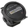 Boat Hour Meter 2.4in Diameter Maximum 99999.99H High Accuracy Mechanical