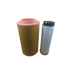 Veyronix Engine Air Filter 49783 49782 Compatible With Caterpillar CP56B CP68B BG500E BG555E PAVING COMPACTOR, AP-500E AP-600D BG500E ASPHALT PAVER Replaces Wix 49783 49782