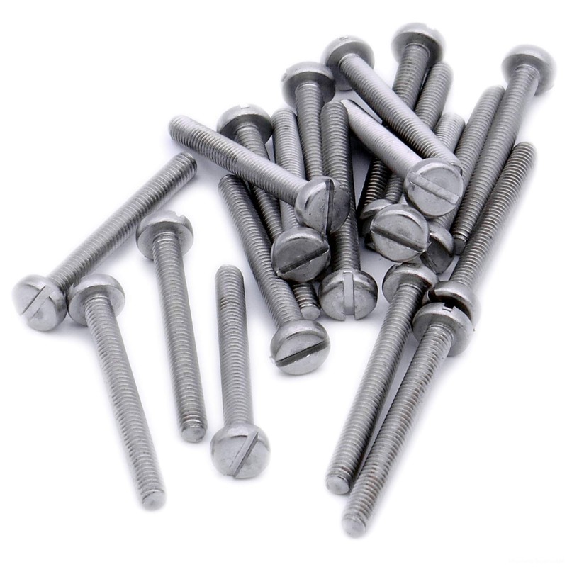 M2 (2mm x 20mm) Slot Pan Machine Screw (Bolt) -