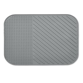 VHD Silicone Dish Drying Mat - for Countertop Kitchen, Heat & Wet Items, Multiple Usage, Heat-resistant, Easy clean, Fast Drying, Dish Drainer, 1 Piece, 13.3 inches x 10.3 inches