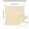 12 Pack Basswood Sheets for Crafts - 16 x 16