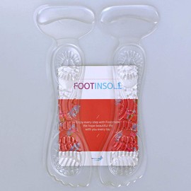 Insertos para zapatos de tacón - Plantilla de gel de tacón alto, almohadillas para orejas de inserción - 2 en 1 para mujer