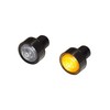 LED indicator MONO, clear lens, black, E-mark