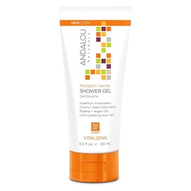 Andalou Naturals Mandarin Vanilla Vitalizing Shower Gel, 8.5 Ounce