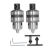 2 Set Heavy Duty Drill Chuck 3 Claw Aluminum Alloy