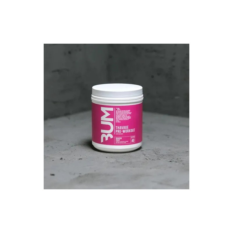 Pre Entreno Cbum Thavage Pwo Raw Nutrition 40 Servicios Sabor