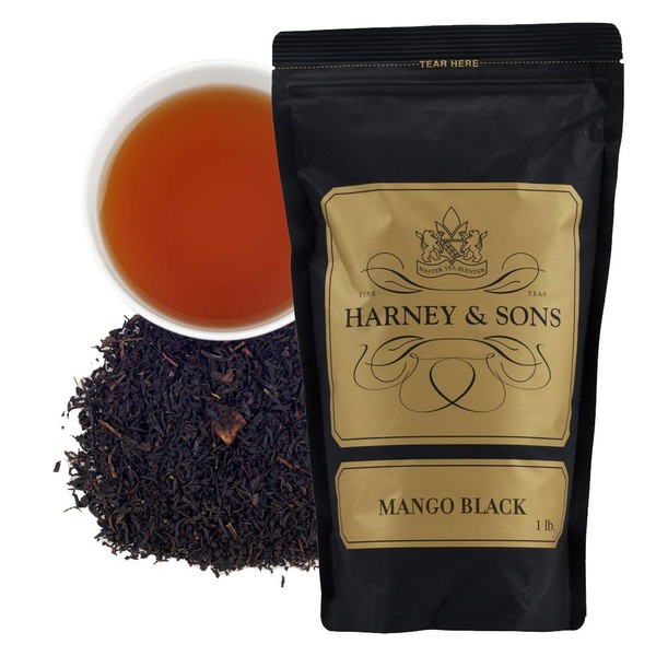 Harney Sons Fine Teas Mango Black Tea Loose Tea (1 Pound)