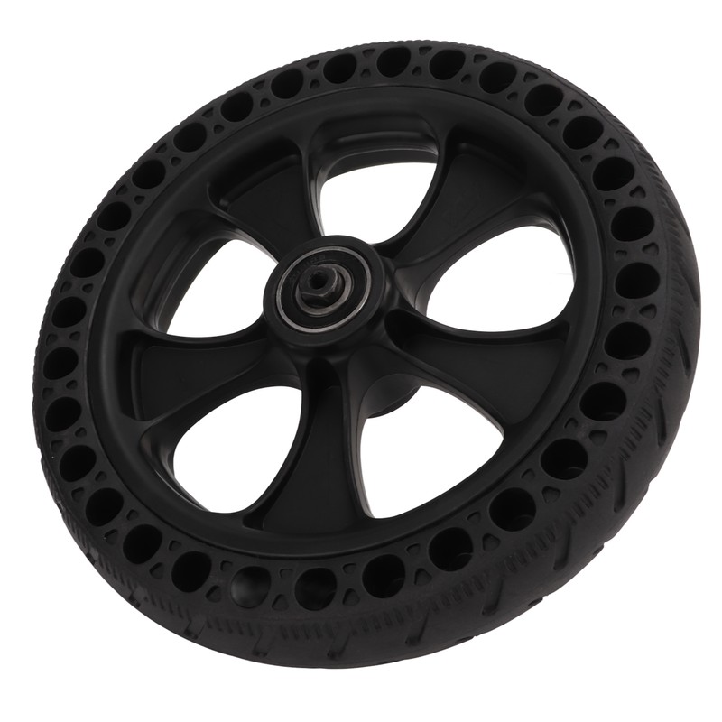 Electric Scooter Solid Rear Wheel Tire Assembly With Wheel Hub