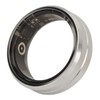 Smart Ring Silver IP68 Waterproof Pedometer Sleep Fitness Monitoring Remote