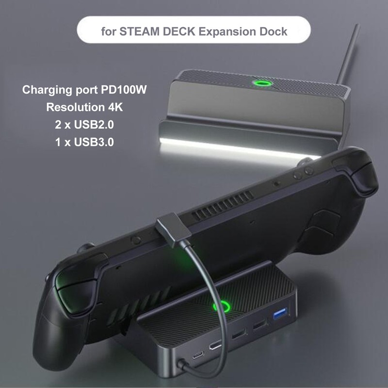 for Steam Deck Docking Station HD Multimedia Interface 2.0 4K