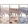 haruju Tablecloth Table Mat PVC Vinyl Kitchen Fabric Floral Pattern