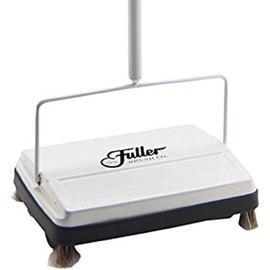 Fuller Brush 17028 Electrostatic Carpet & Floor Sweeper - 9" Cleaning Path - Lightweight - Ideal for Crumby Messes - Works On Carpets & Hard Floor Surfaces - White