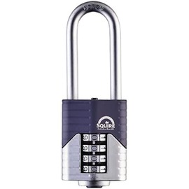 Henry Squire Vulcan 5 Wheel Long Shackle Combination Padlock, 60 mm (Length)