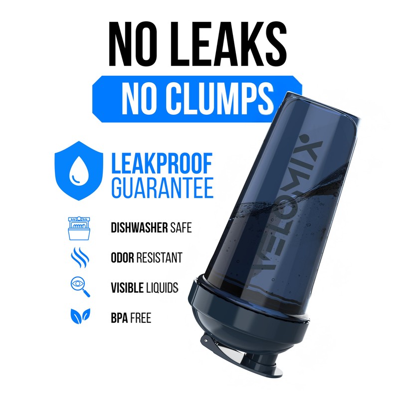 VELOMIX -4 PACK 28 Oz Protein Shaker Bottle for Protein