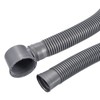 MECCANIXITY Bathtub Drain Pipe Expandable Waste Drain 120cm Tubing Flexible